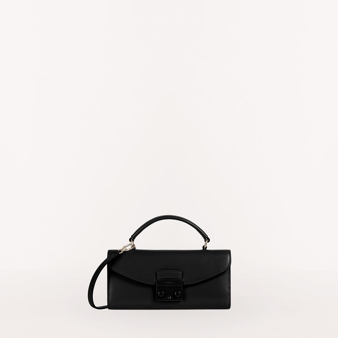 Furla Metropolis Vesker Norge - Mini Vesker Dame Svart EDQ041928